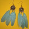 Aretes pluma